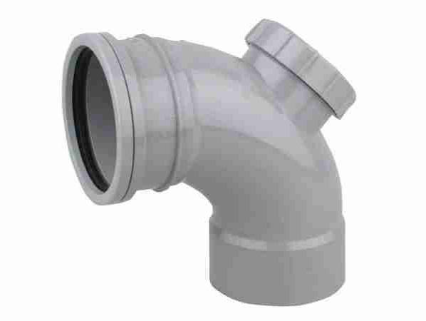 PVC Waste Inspection Bend 4
