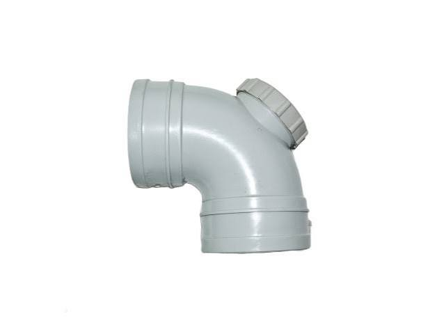 PVC Waste Inspection TEE 4"