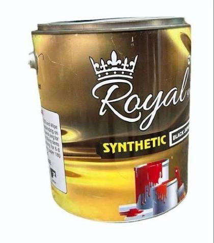 Royal 4 Litres Black Paint